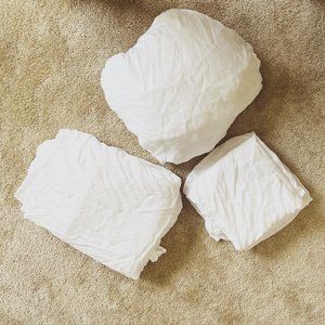 Buffy eucalyptus sheet set with pillow cases - California King - White